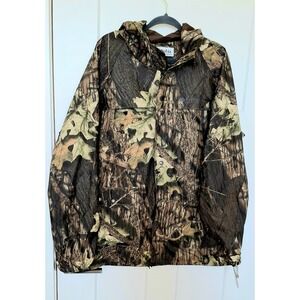 Columbia Hooded Waterproof Jacket/pants Mossy Oak Camo Mens XLarge NWT Gorpcore